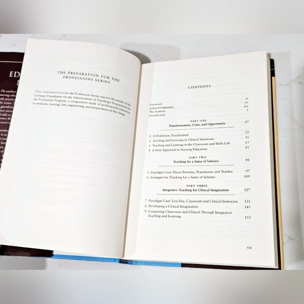 BOGO Educating Nurses A Call For Radical Reform Hardcover Book